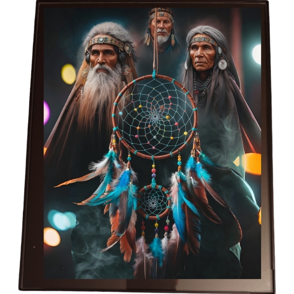 Dreamcatcher In A Frame 8x10 Picture AI Print